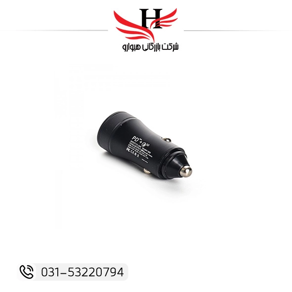 شارژر فندکی TREQA CC325 توان 38 وات مناسب شارژ سریع موبایل در خودرو | خرید شارژر فندکی ماشین